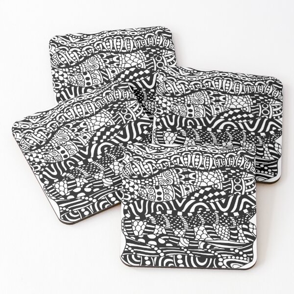 Item preview, Zentangle Design 14 designed and sold by ewoio.