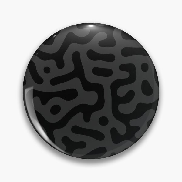 Item preview, Black Gray Turing Pattern Abstract Lines designed and sold by TDSwhite.