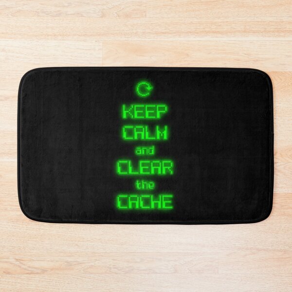 Item preview, Keep Calm and Clear the Cache designed and sold by gabioralves.