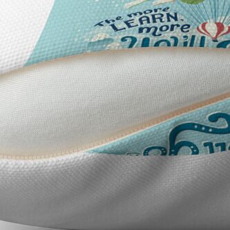 Alternate view of Go places Throw Pillow