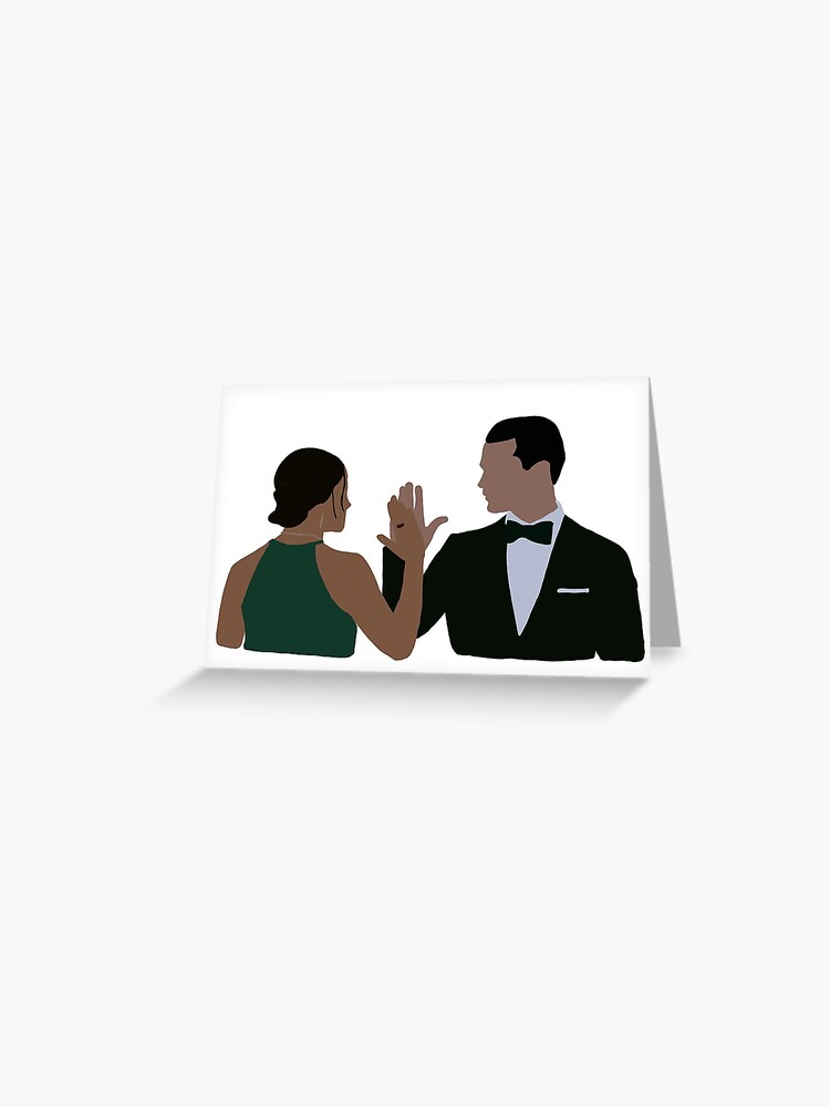 Alaric and Jo wedding Greeting Card for Sale by crystalguo