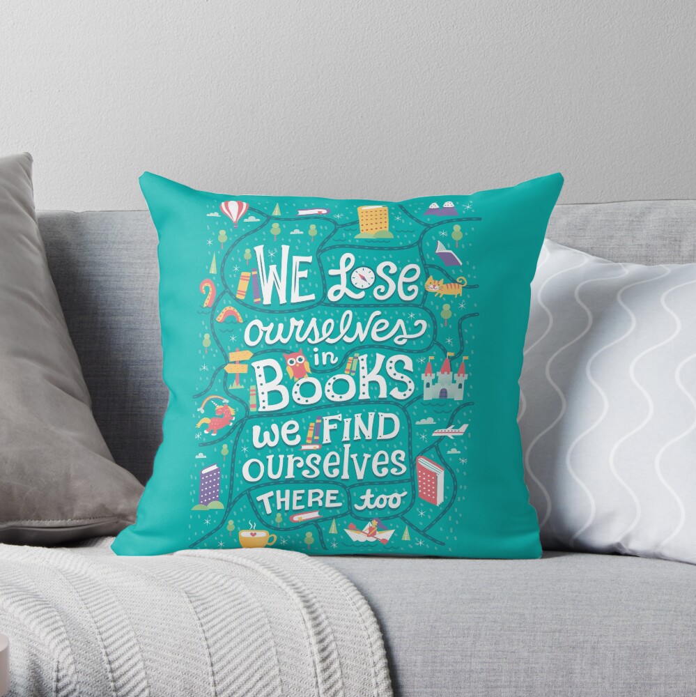 Item preview, Throw Pillow designed and sold by risarodil.