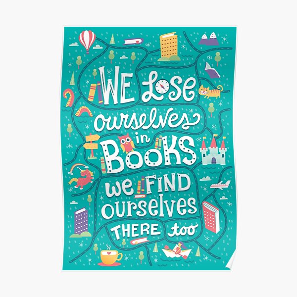 Lose ourselves in books Poster