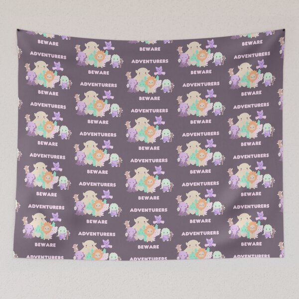Item preview, Kawaii Monsters - Adventurers Beware designed and sold by FlutesLoot.