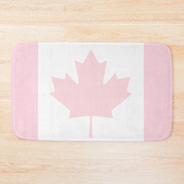 Item preview, Pastel Pink Canadian Flag designed and sold by yingzge.