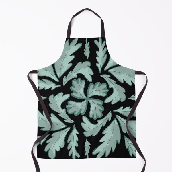 Item preview, Green foliage - Modern Leaf Print Pattern designed and sold by Aryeh Studio.