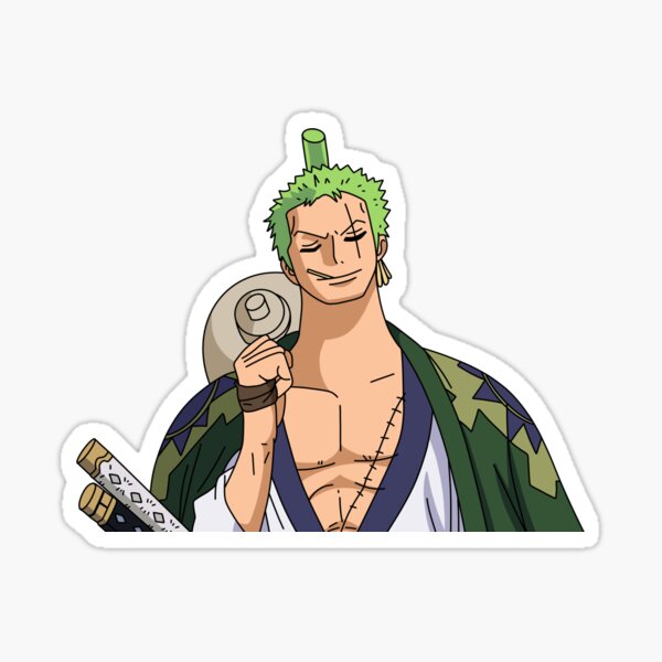 Roronoa Zoro Wano Stickers | Redbubble