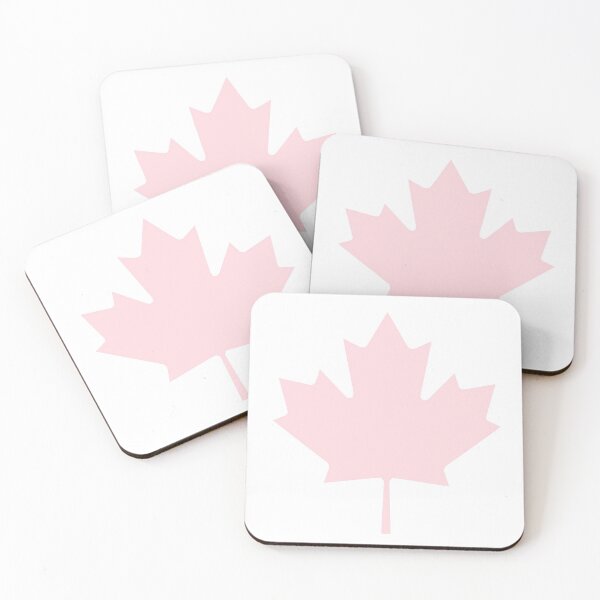 Item preview, Pastel Pink Canadian Flag designed and sold by yingzge.