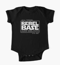 All Your Rebel Base One Piece - Short Sleeve