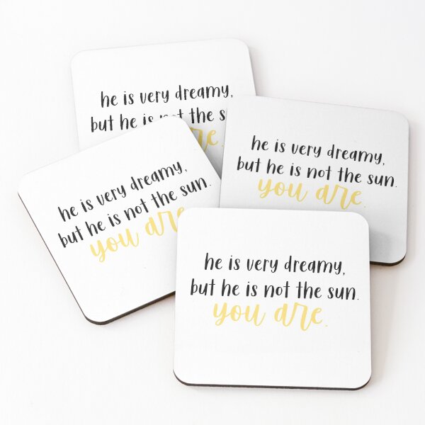 Item preview, He's Not The Sun, You Are. (Greys) designed and sold by Erin Shammo.