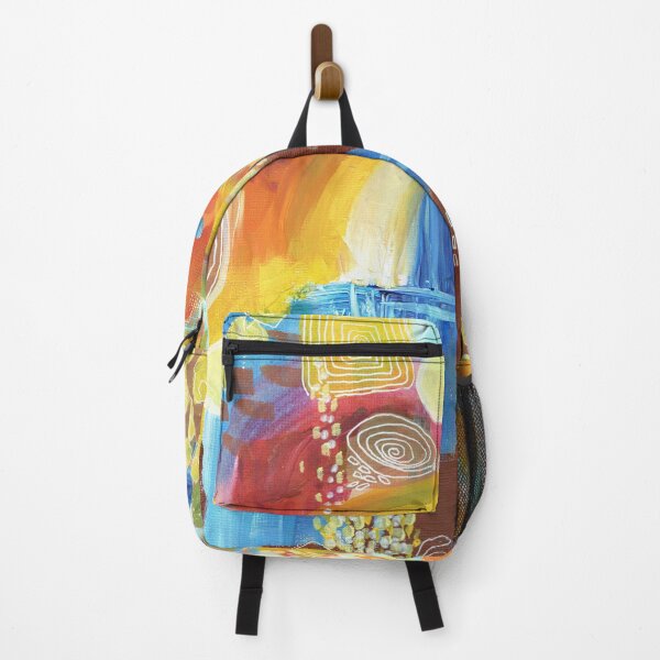 Item preview, Colourful Abstract Fantasy Landscape designed and sold by Deb Webb.