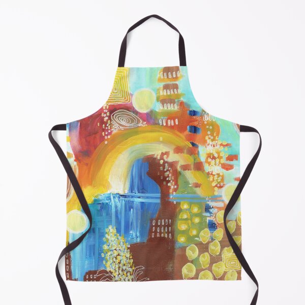 Item preview, Colourful Abstract Fantasy Landscape designed and sold by Deb Webb.