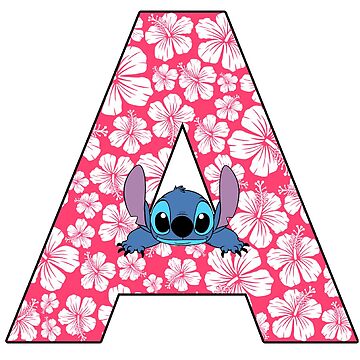 Imagen de la obra Lilo & Stitch Letra A de Lizettesotelo