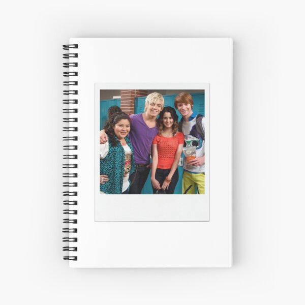 Austin and Ally cast Polaroid Spiral Notebook
