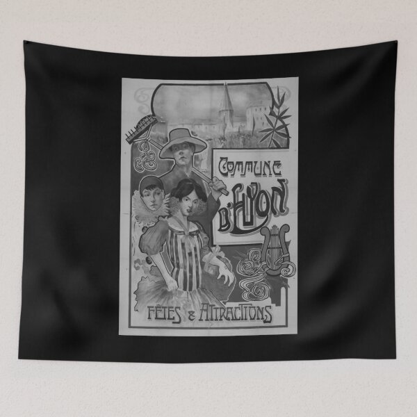 Item preview, Lyon Noire designed and sold by stickart-marek.