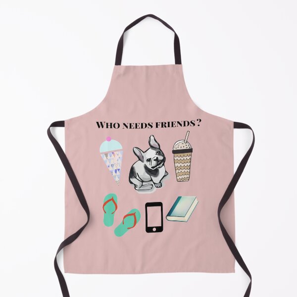 Item preview, Who Needs Friends? Dog Coffee Ice Cream Book Phone designed and sold by AZGuzmans.
