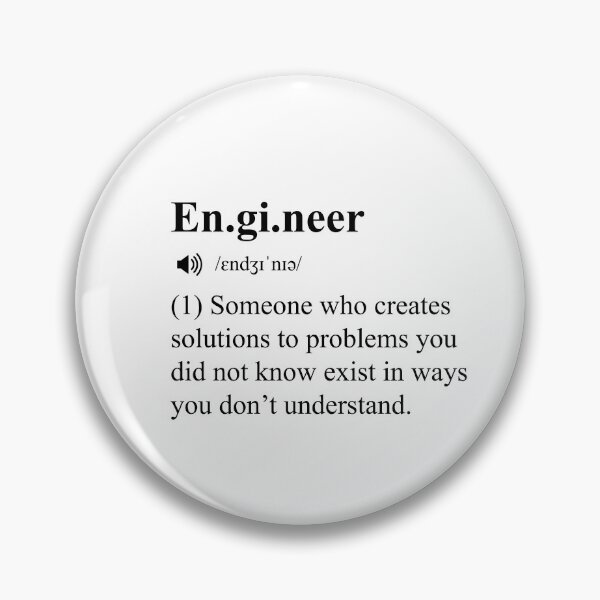 Item preview, Engineer Definition designed and sold by tinypurpleland.