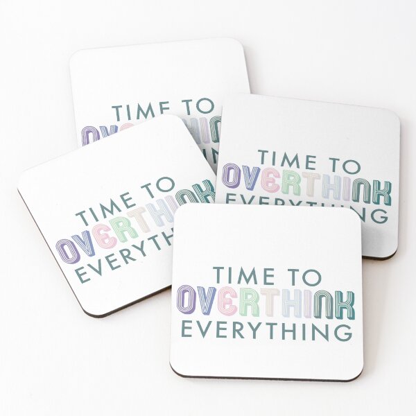Item preview, time to overthink everything designed and sold by manjot21.