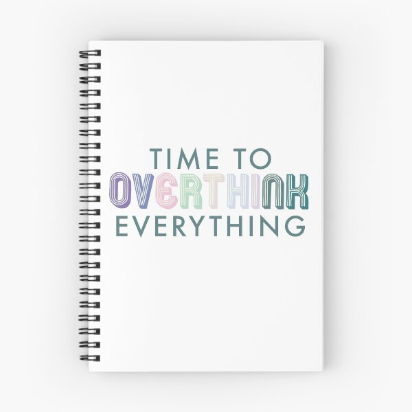 Item preview, time to overthink everything designed and sold by manjot21.