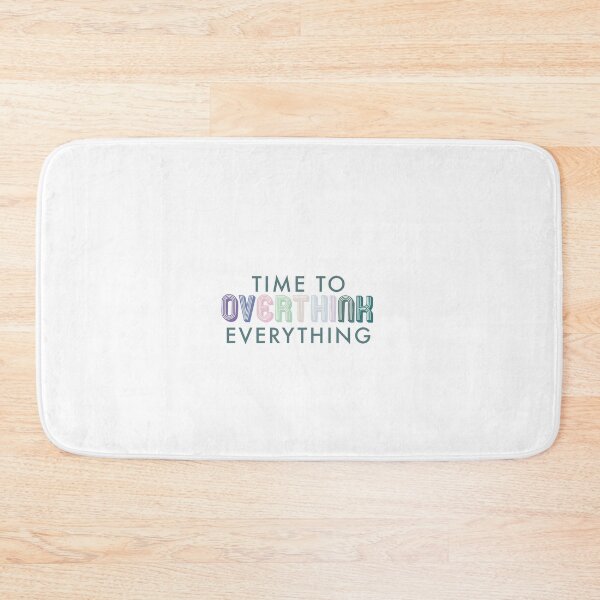 Item preview, time to overthink everything designed and sold by manjot21.