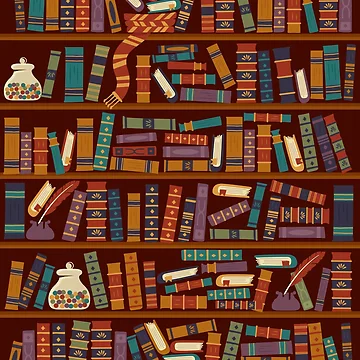 Artwork thumbnail, Bookshelf by Risa Rodil