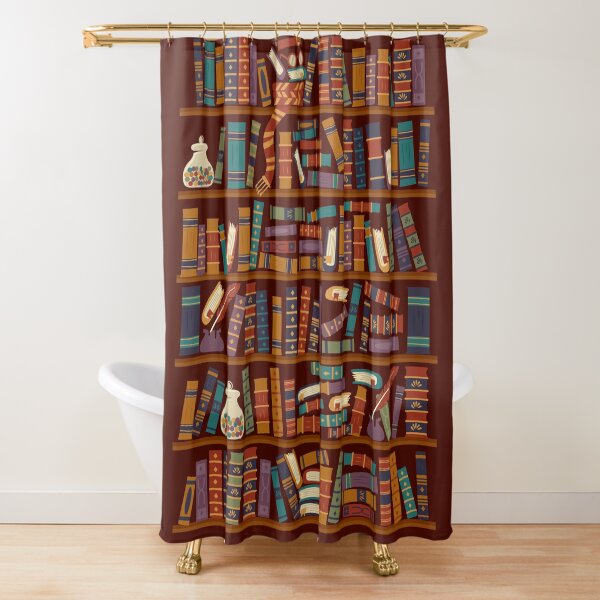 Estante para libros Cortina de ducha