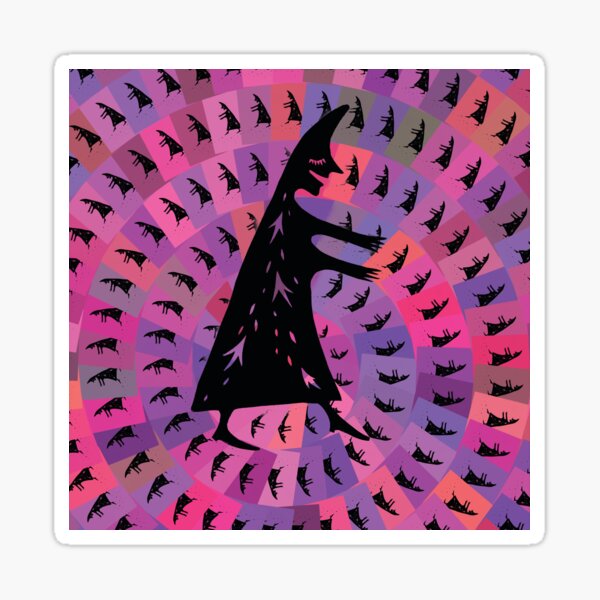Brave new adventure-Dream catcher Sticker