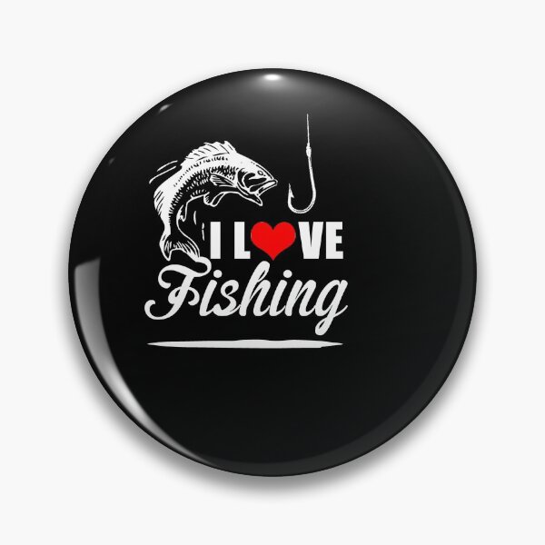 Item preview, I love Fishing - cool fishing lover Gift designed and sold by Teenation9.