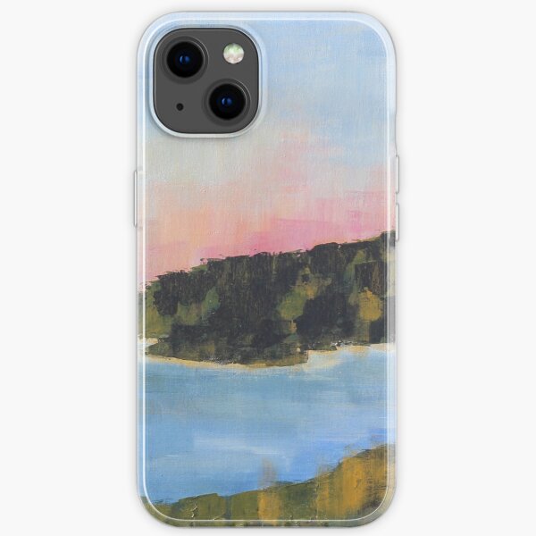 Art print landscape Wineglass Bay iPhone Soft Case