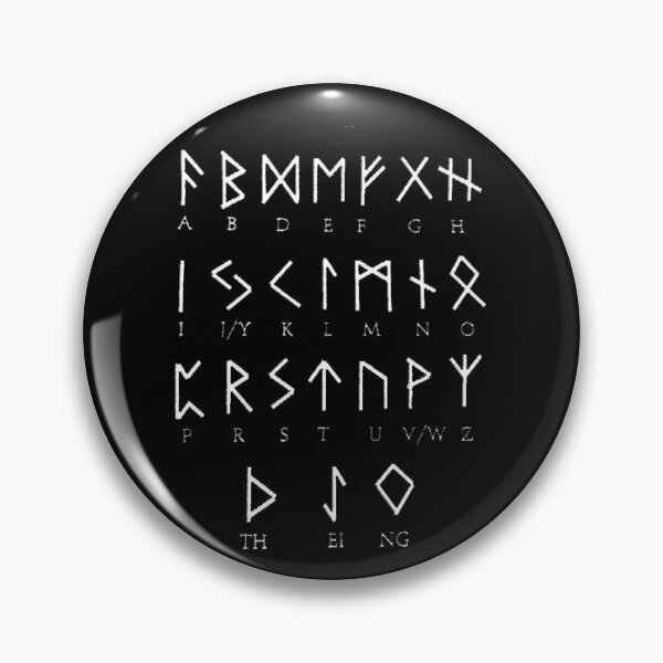 Item preview, Runic Viking Alphabet designed and sold by Zogoi.