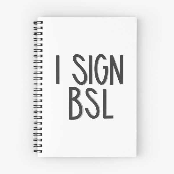 Item preview, I Sign BSL British Sign Language designed and sold by charlott3web.
