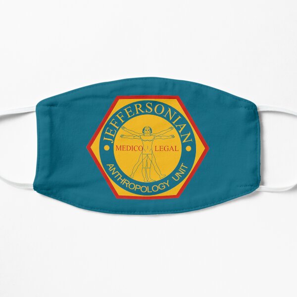 BONES - Jeffersonian Institute Logo Flat Mask