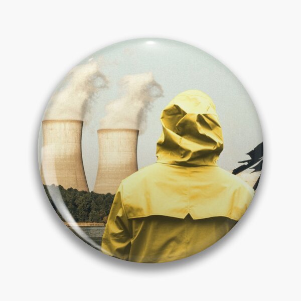 Item preview, Power Plant Smoke Stacks and Yellow Raincoat designed and sold by anthonylonder.