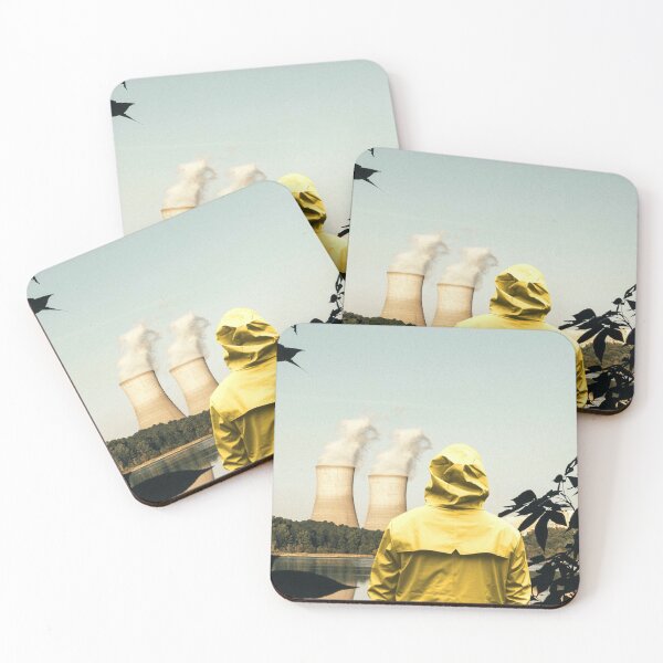 Item preview, Power Plant Smoke Stacks and Yellow Raincoat designed and sold by anthonylonder.