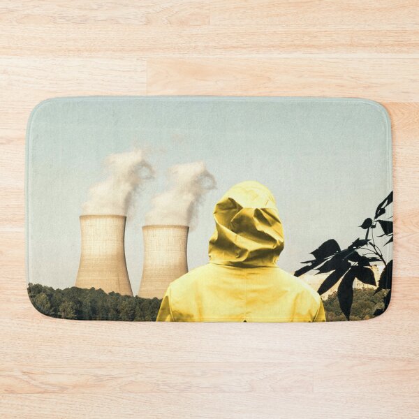 Item preview, Power Plant Smoke Stacks and Yellow Raincoat designed and sold by anthonylonder.