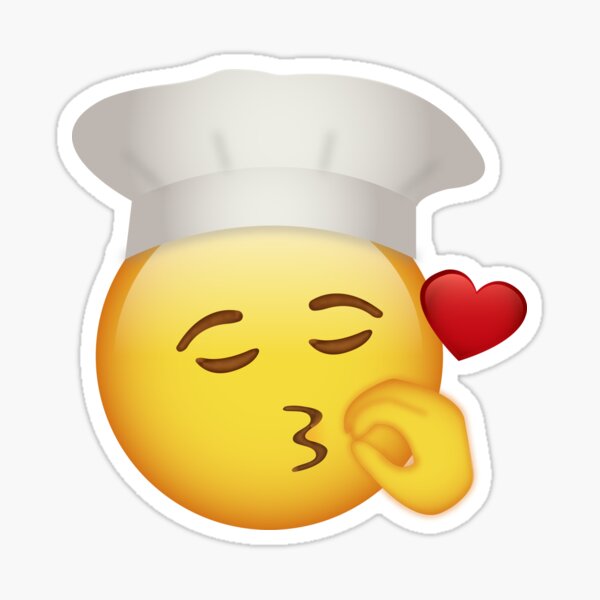 Chef's Kiss Emoji Sticker