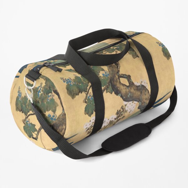 Paulownias and Chrysanthemums 桐菊流水図屏風 Duffle Bag
