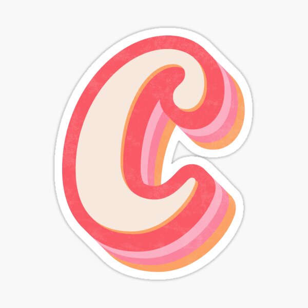 Letter C Stickers for Sale