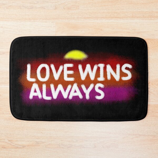 Item preview, Love wins always designed and sold by HibouMagique.
