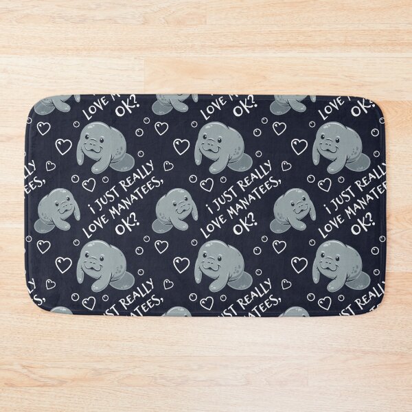 Item preview, I Just Really Love Manatees, OK? designed and sold by Bangtees.