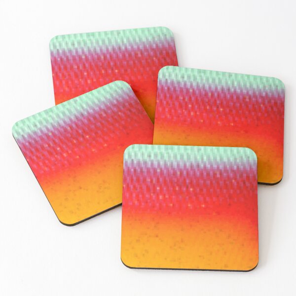 Artikelvorschau, Regenbogen Sonnenuntergang Elritze schwimmen Köder Angeln Köder Farbmuster entworfen und verkauft von frankheights.
