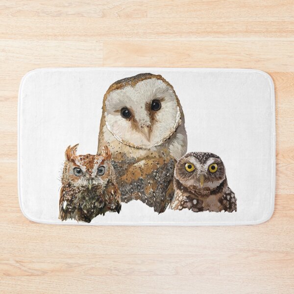Item preview, Scops owl, Little Owl and Owl designed and sold by obscurite.