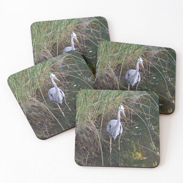 Item preview, Great Blue Heron (Ardea herodias) in a Estuary 3 designed and sold by Inuyasha907.