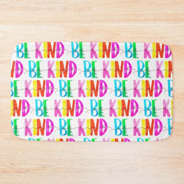 Item preview, Be Kind Neon Pattern | Be Kind | Cute Pattern designed and sold by merakiandmind.