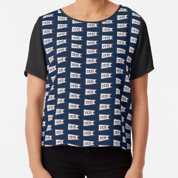DET 1935 Pennant Chiffon Top