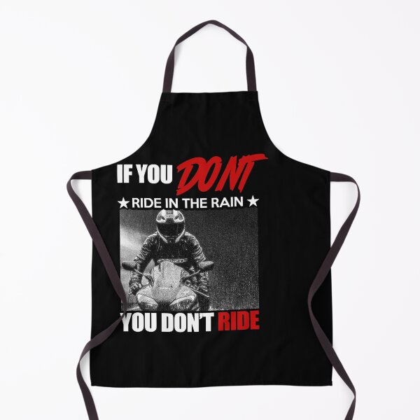 Item preview, If you don't ride in the rain, you don't ride - cool biker Gift designed and sold by Teenation9.