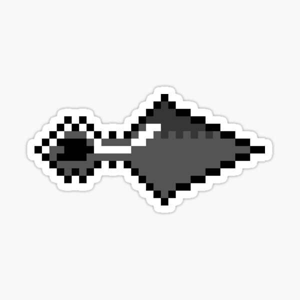 "Pixel Kunai" Sticker for Sale by MartinPA Redbubble