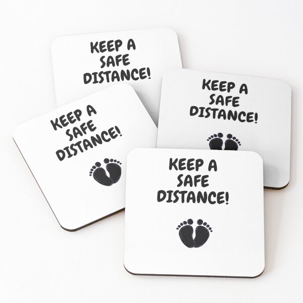 Item preview, KEEP A SAFE DISTANCE designed and sold by sketchsabel.