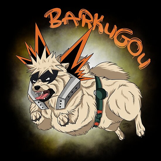 bakugou dog plush