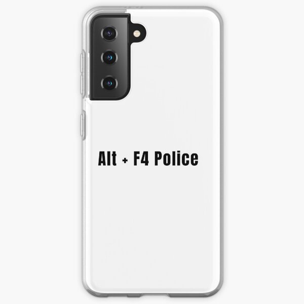 Alt + F4 Police (abolish) Samsung Galaxy Soft Case